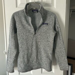 Patagonia Gray Fleece Jacket | XS